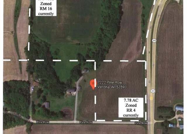 Property at 27.72Ac Pine Row Rd & Highway 69, Verona, WI 53593