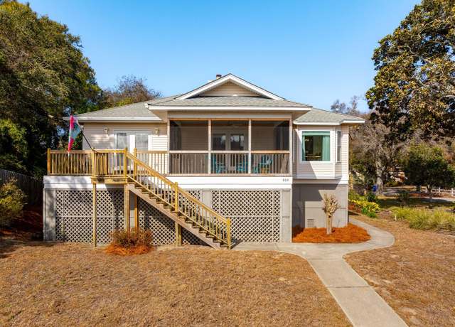 Property at 804 E Ashley Ave, Folly Beach, SC 29439, 3 beds, 2 baths