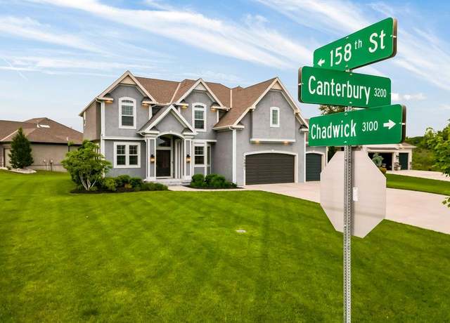 Property at 15801 Canterbury St, Overland Park, KS 66224, 4 beds, 3.5 baths