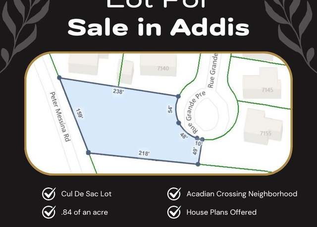 Property at 7150 Rue Grand Pre, Addis, LA 70710