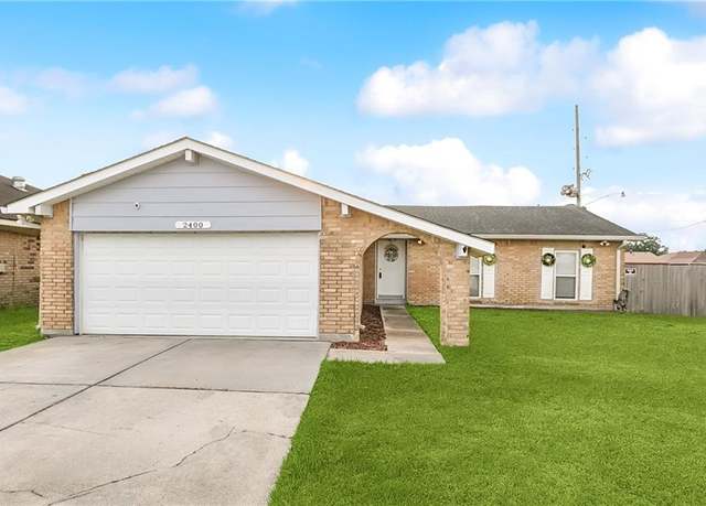 Property at 2400 W Sunny Meade Dr, Harvey, LA 70058, 3 beds, 2 baths