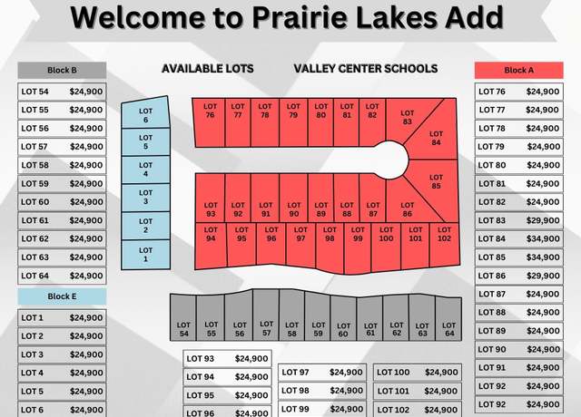 Property at Lot 56 Block B Prairie Lks, Valley Center, KS 67147
