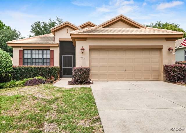 Property at 1052 W Diamond Shore Loop, Hernando, FL 34442, 3 beds, 2 baths